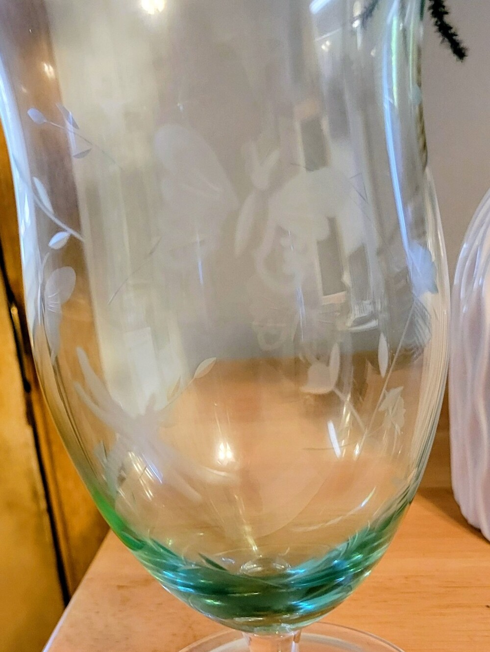 Lenox Vintage Butterfly Meadow Etched Colored Ice Tea Glasses Set Of 4, 18 Oz. - Picture 15 of 16